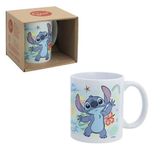 STITCH – Sea World – Tazza in Ceramica 325ml (In confezione regalo xxcm)…x12…x24
